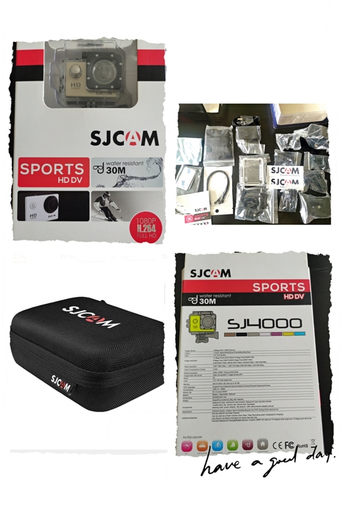 sjcam运动相机sj4000款 绝对全新...
