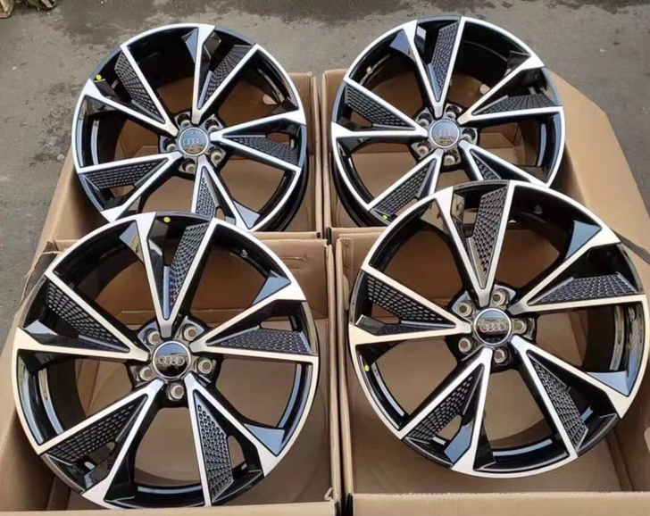 因换尺寸 低价出一套19寸鳄鱼皮锻造轮毂 ...