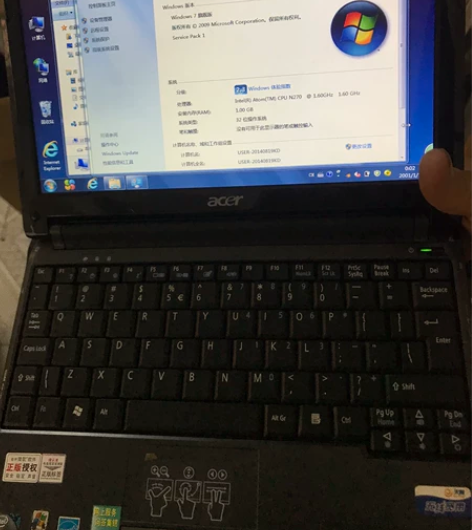 Acer zG8笔记本电脑 250元 完美...