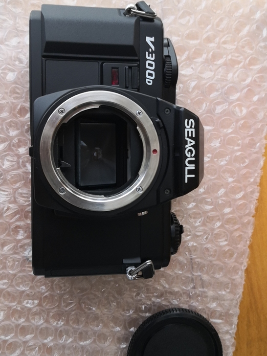 成色非常新海鸥V300D，快门功能正常，测...