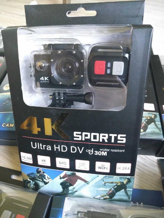 全新带遥控高清4K带WiFi防水摄像机潜水...