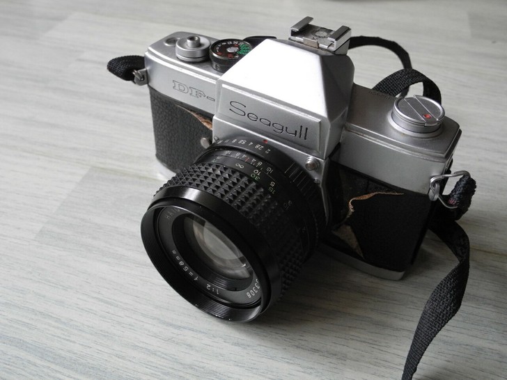 海鸥DF-1胶片单反相机，带58mm 1:...
