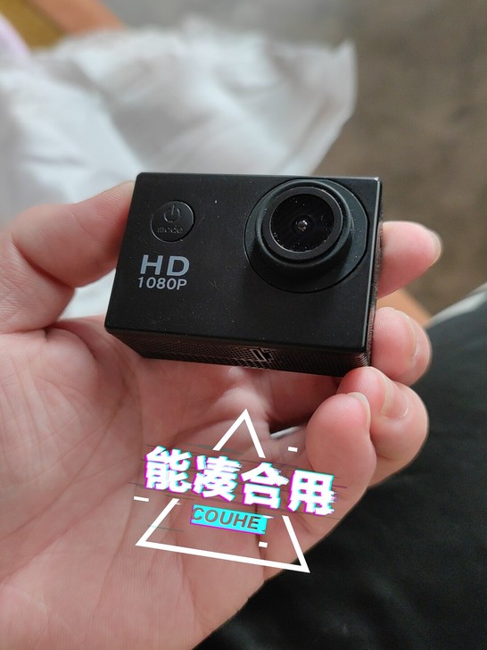 xge摩托车运动相机，闲置了配件齐全带sd...