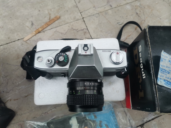 海欧DF一102B照相机有原包装说明书实物...