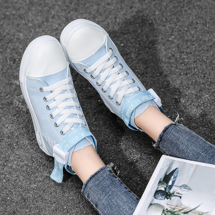 鑫帅虎 帆布鞋 白色