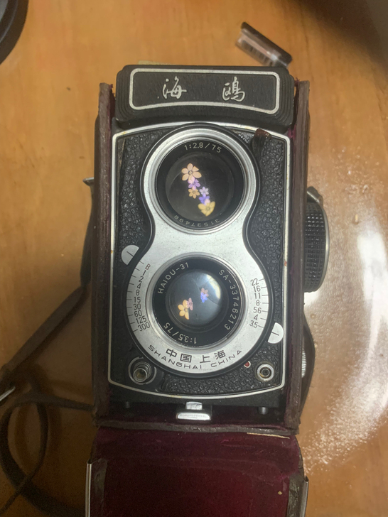 海鸥老相机低价转让，带皮套。先到先得！