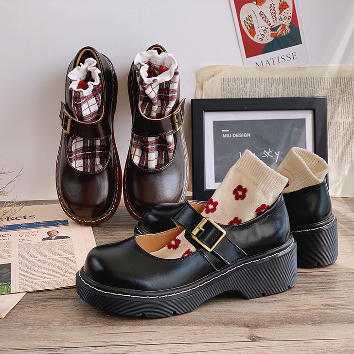 厚底娃娃鞋 低帮鞋37