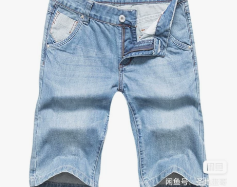 波司登男装夏季新款薄牛仔五分短裤 青年休闲...