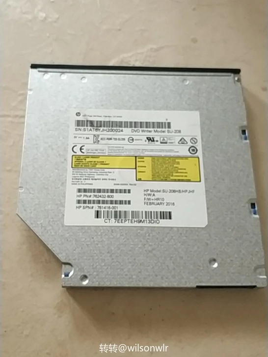 笔记本dvd刻录机sata接口/惠普原装拆...