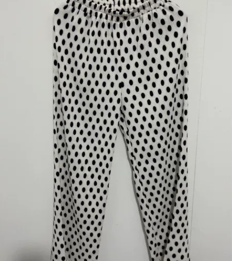 波点女士阔腿裤腰围平铺34裤长106特价出...