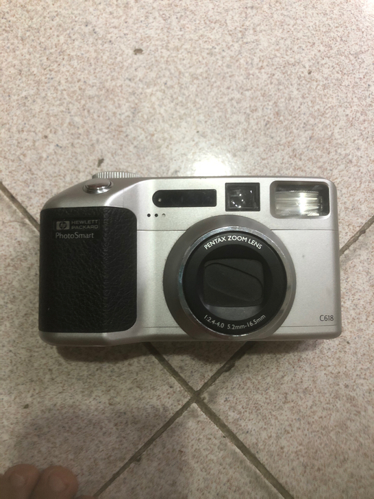 HP惠普CCD数码相机C618，古董级复古...