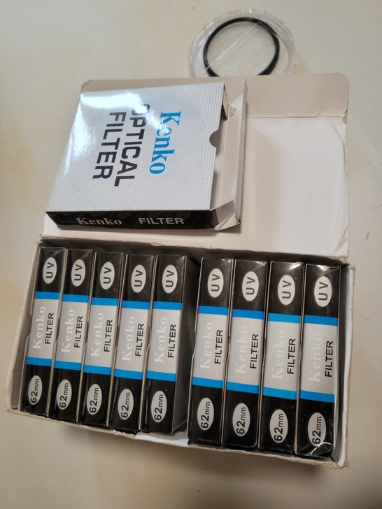 肯高kenko 62mmUV滤镜，全新十个...