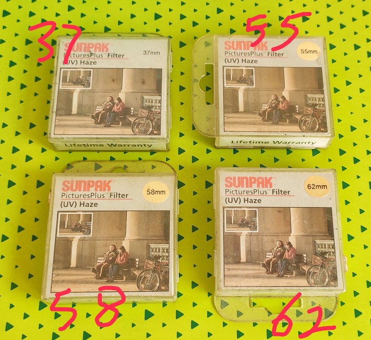 日本制SUNPAK新霸UV镜 37mm 5...