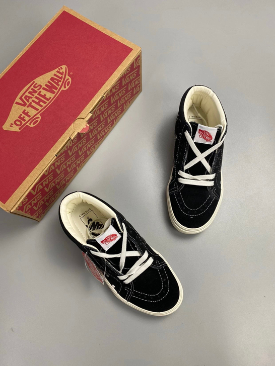 Vans OG SK8-Mid几何图案，全...