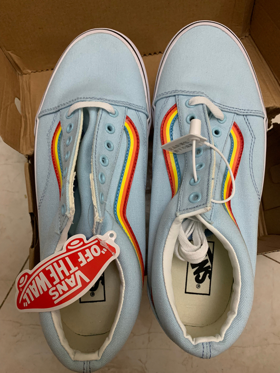 全新帆布鞋vans自提