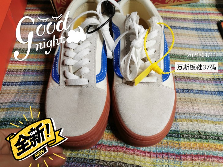VANS板鞋休闲鞋新款女鞋低帮生胶