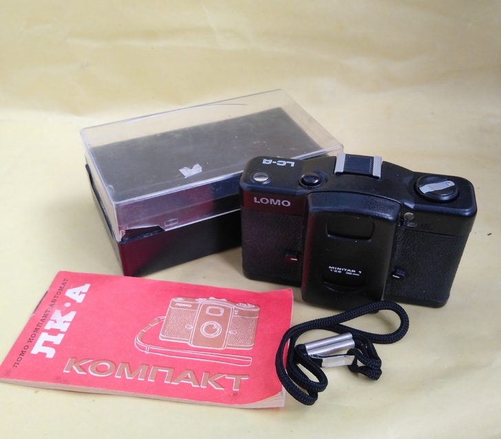 成色不错的LOMO LC-A相机，带原厂盒...