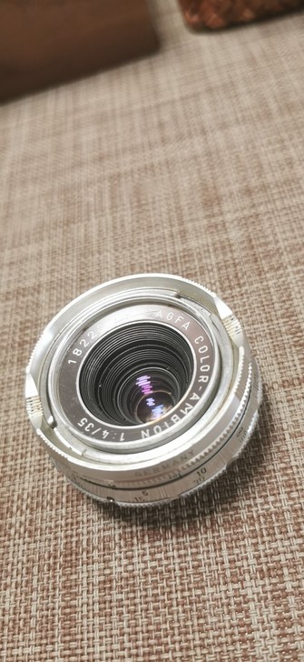 AGFA艾克发老头35/F4，经典老头状态...