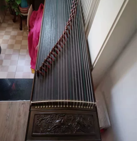 9成新古筝，买来给孩子上课，只用了3次就不...
