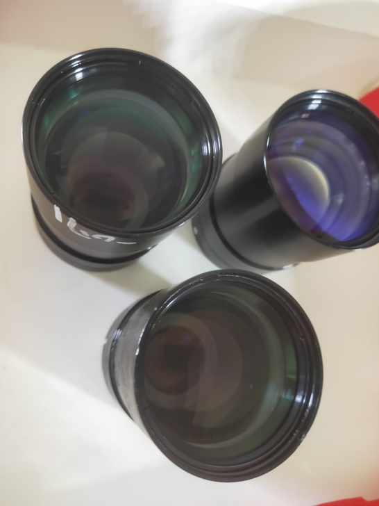 拆机工业镜头100豪米，口径46高60.很...