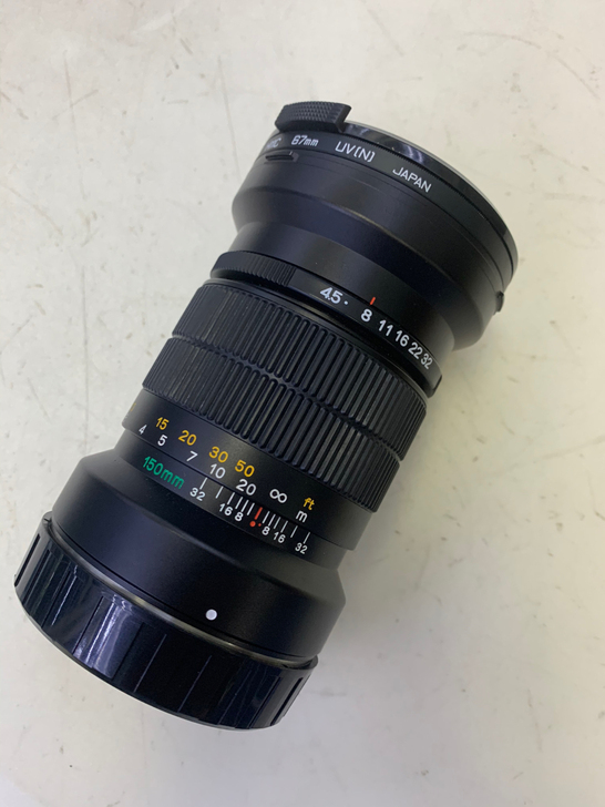 玛米亚7II镜头150/4.5镜头 外观成...