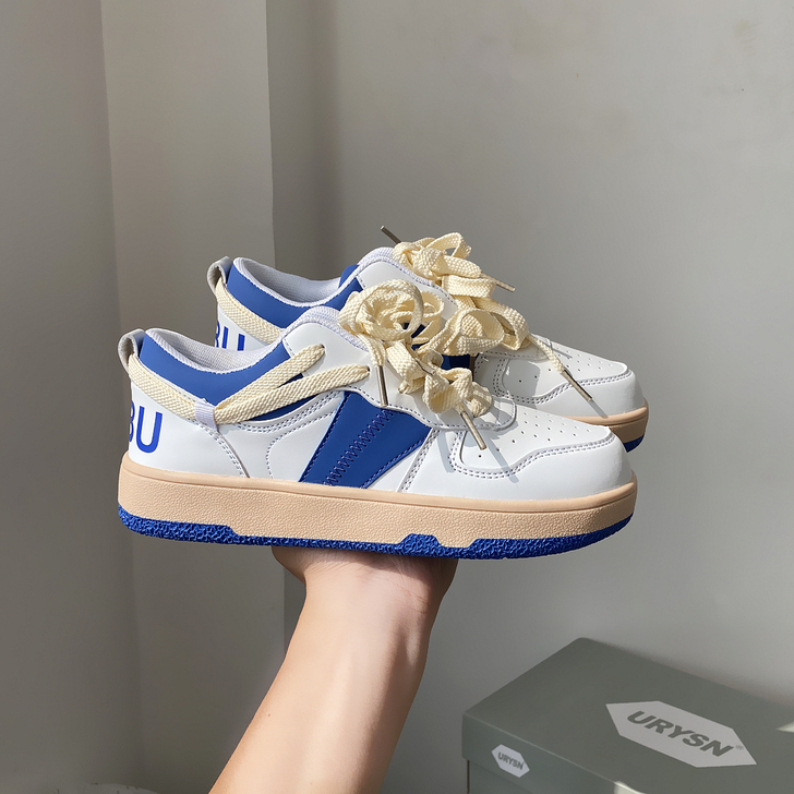 易少年 克莱因蓝德训鞋小众原创爆款板鞋女i...