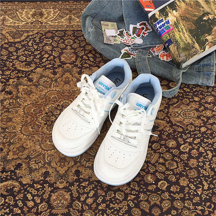 原创小众日系小白鞋丑萌大头鞋 2021新款...