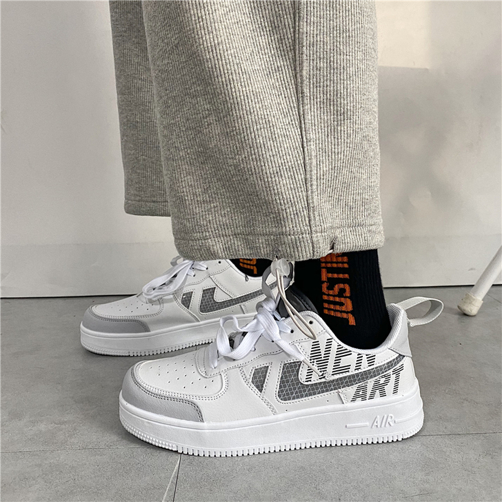 港风chic运动鞋男百搭韩版学生复古百搭板...