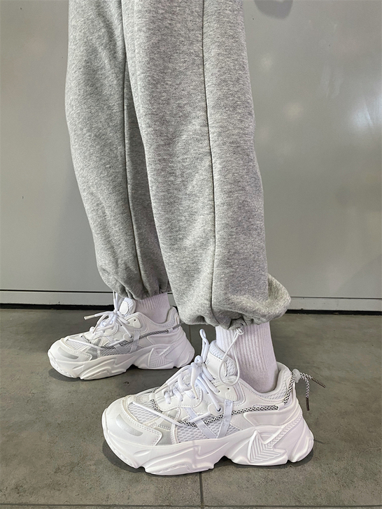 夏季新款港风老爹鞋男ins超火休闲百搭情侣...