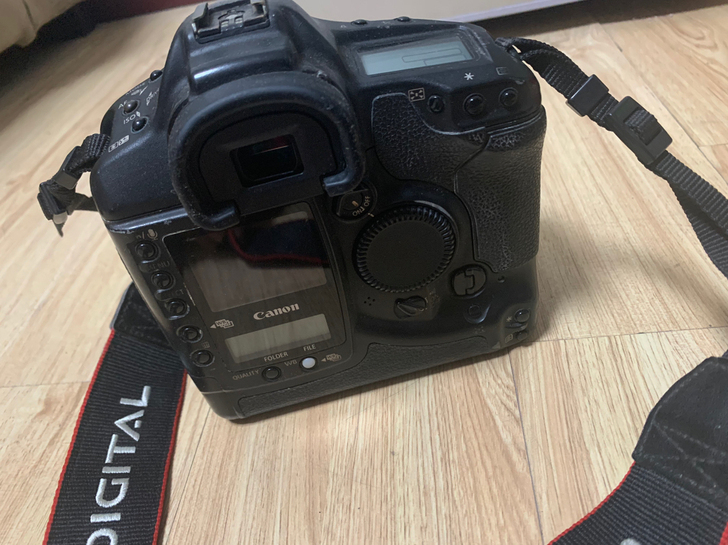 单反佳能无敌兔1DS全画幅相机主机,带电池...