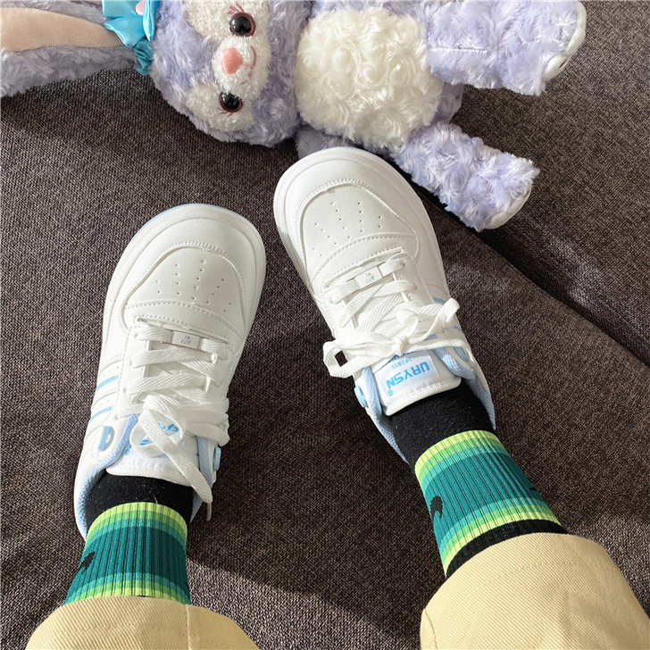 原创小众日系小白鞋丑萌大头鞋 2021新款...