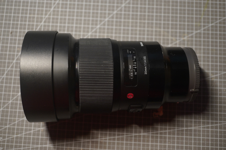 适马 sigma 20mm f1.4 DG...