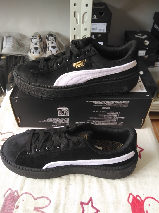 PUMA彪马官方正品 新款女子复古厚底休闲鞋