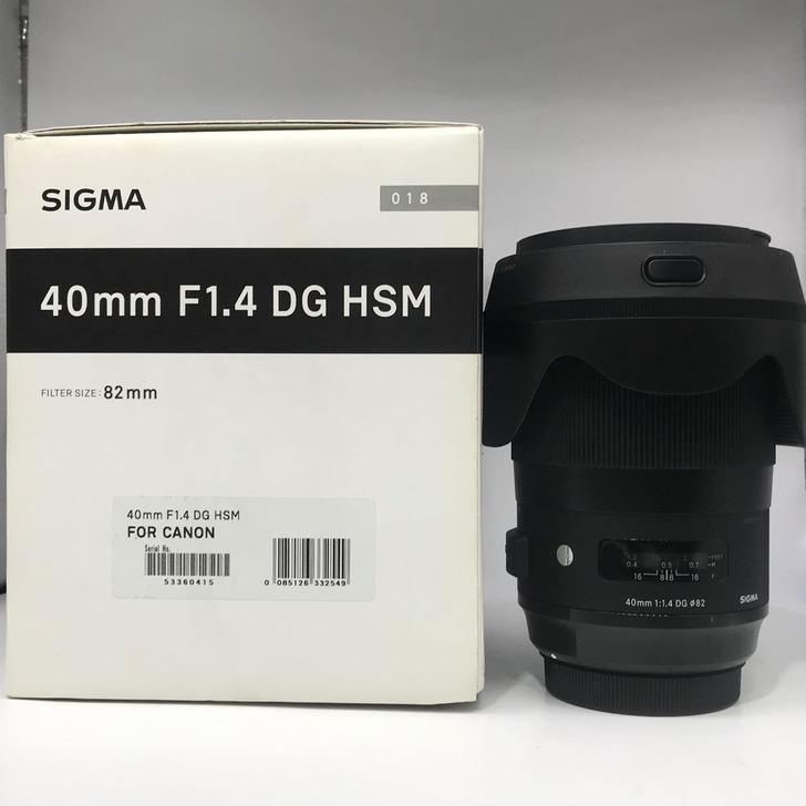 99新适马 40/1.4佳能口