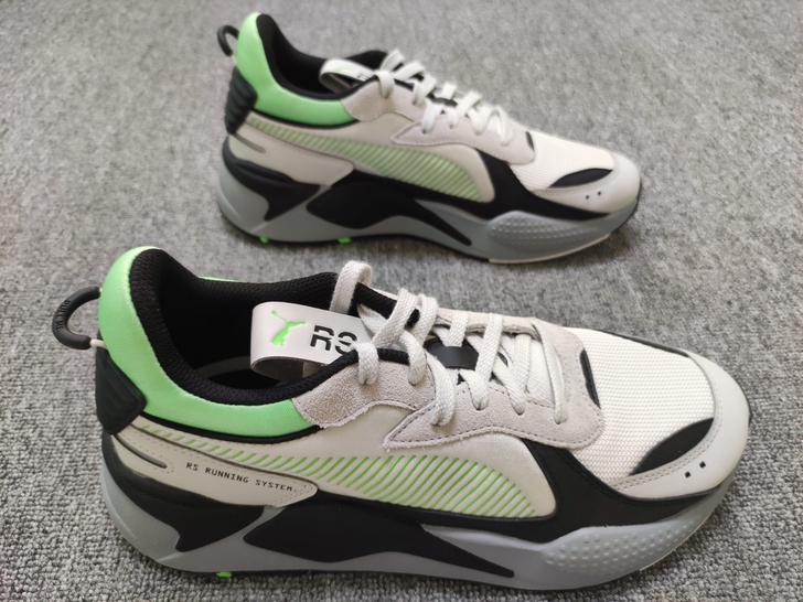 Puma 彪马Rs-x Mix黑绿灰运动老...