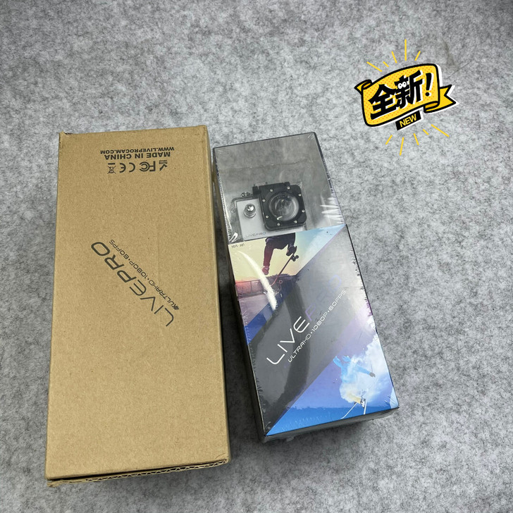 全新未拆封4K带WIFI高清运动相机防水潜...