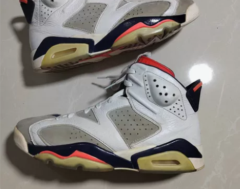 二手42.5 Air Jordan乔丹6篮...