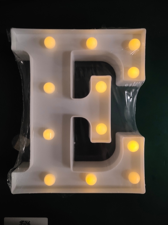 LED英文字母，E，V，N 三个22*18...
