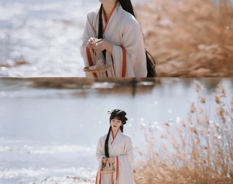 神明少女汉服女夏季魏晋古风中国风广袖流仙裙...