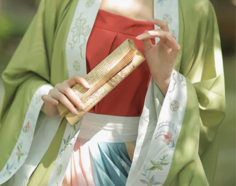 兰若庭 汉服 宋制 百迭 宋抹 对襟 吊带...