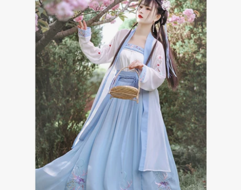 御篇【灼莲】汉服女正品原创三件套4.5米摆...