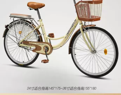 上海凤凰车件有限公司自行车男女式成人轻便单...