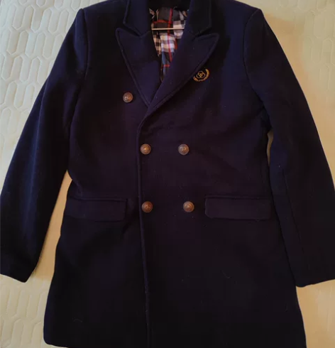 重庆育才中学校服,二手冬季大衣,男女同款,...