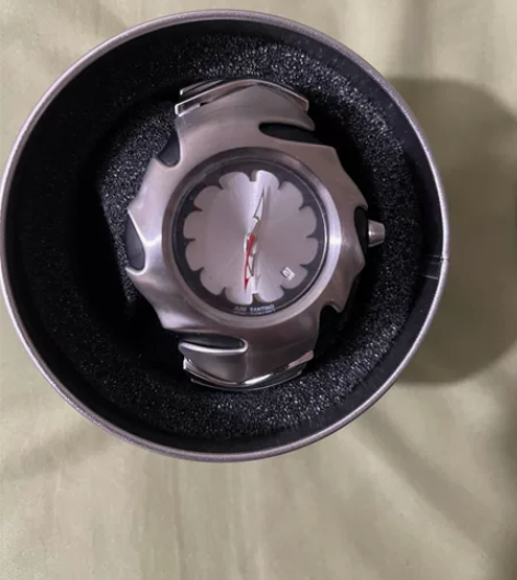 全新自主无标白刀锋欧克力风格手表 原价四百...