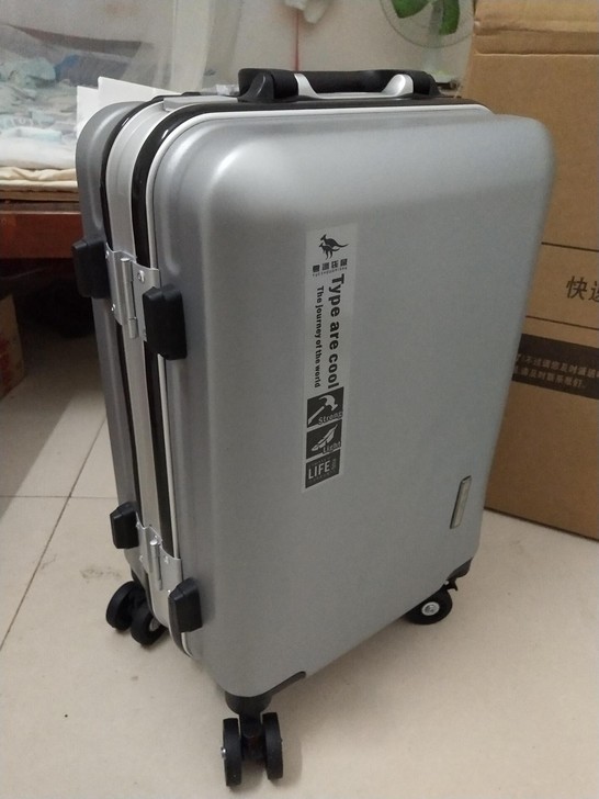 袋鼠拉杆箱 登机箱 铝框拉杆箱 行李箱 袋...