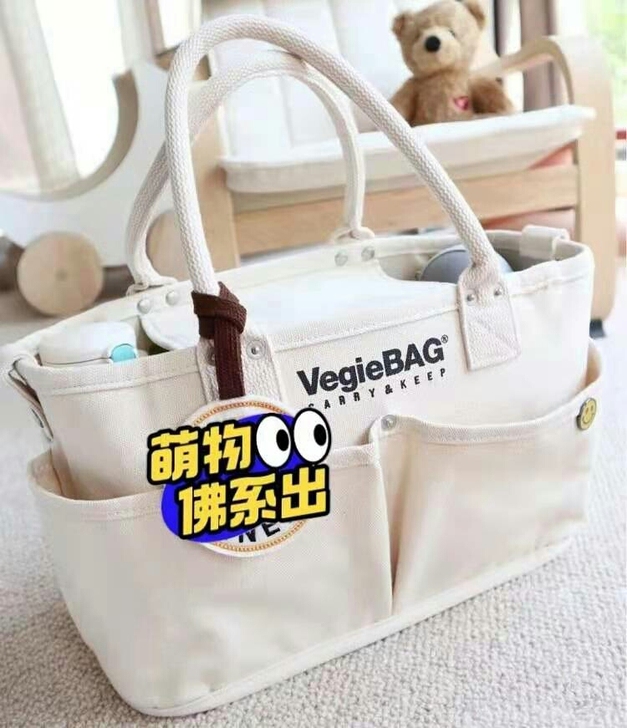 【特价处理】日系妈咪包帆布包女斜挎大容量手...