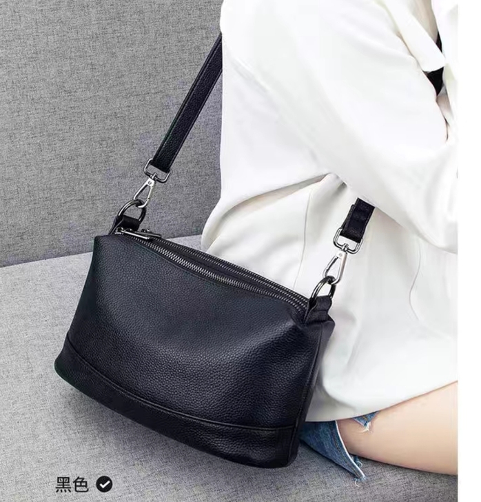 软皮小包包女斜挎包2021新款女士时尚真皮...
