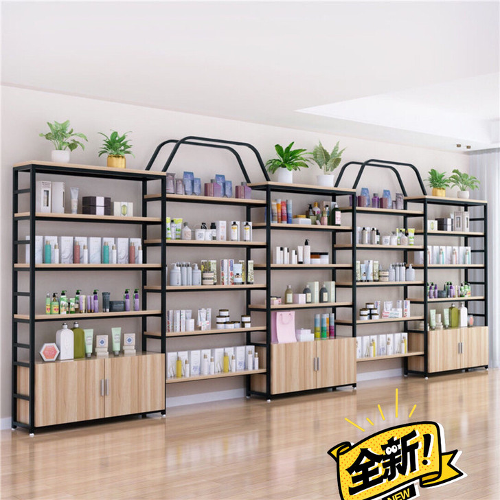 【清仓包邮】化妆品展示架展示柜陈列柜自由组...