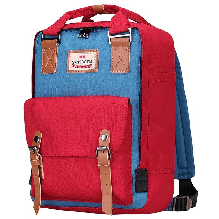 刚上大学的时候买的swissgem的双肩包