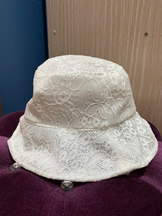 韩国蕾丝帽 可折叠 放包包里 实体店 10...